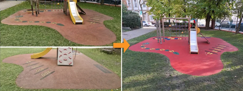 ČIŠTĚNÍ, OPRAVA A REVITALIZAČNÍ NÁTĚR 3D BOULE