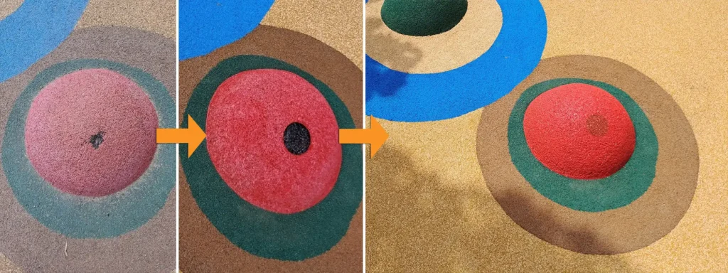 ČIŠTĚNÍ, OPRAVA A REVITALIZAČNÍ NÁTĚR 3D BOULE
